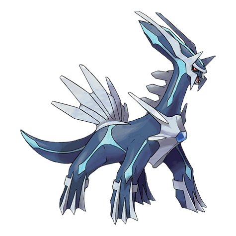 Dialga official artwork, ranked #41 in Pokemon GO Master League PvP