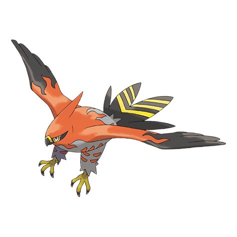 Talonflame official artwork, a top Pokemon GO Ultra League PvP pick