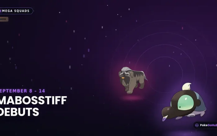 Mabosstiff y Maschiff en el evento Mega Squads de Pokemon GO con Mega Raids Super Max