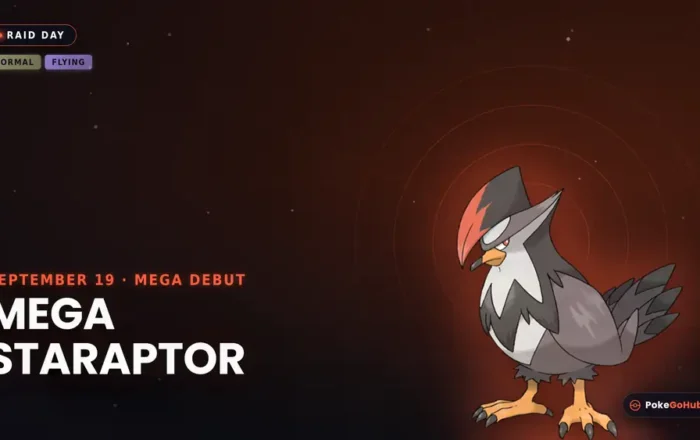 Mega Staraptor protagonista del Raid Day de Pokemon GO con counters recomendados