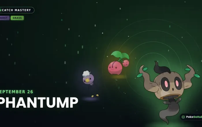 Phantump en guia de maestria de captura de Pokemon GO con tematica espectral