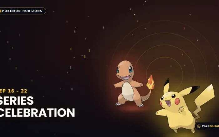 Evento especial de celebracion de la serie Pokemon Horizons en Pokemon GO